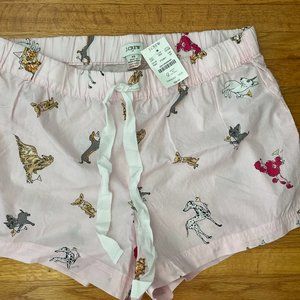 J. Crew Pajama Shorts, Size XS, NWT